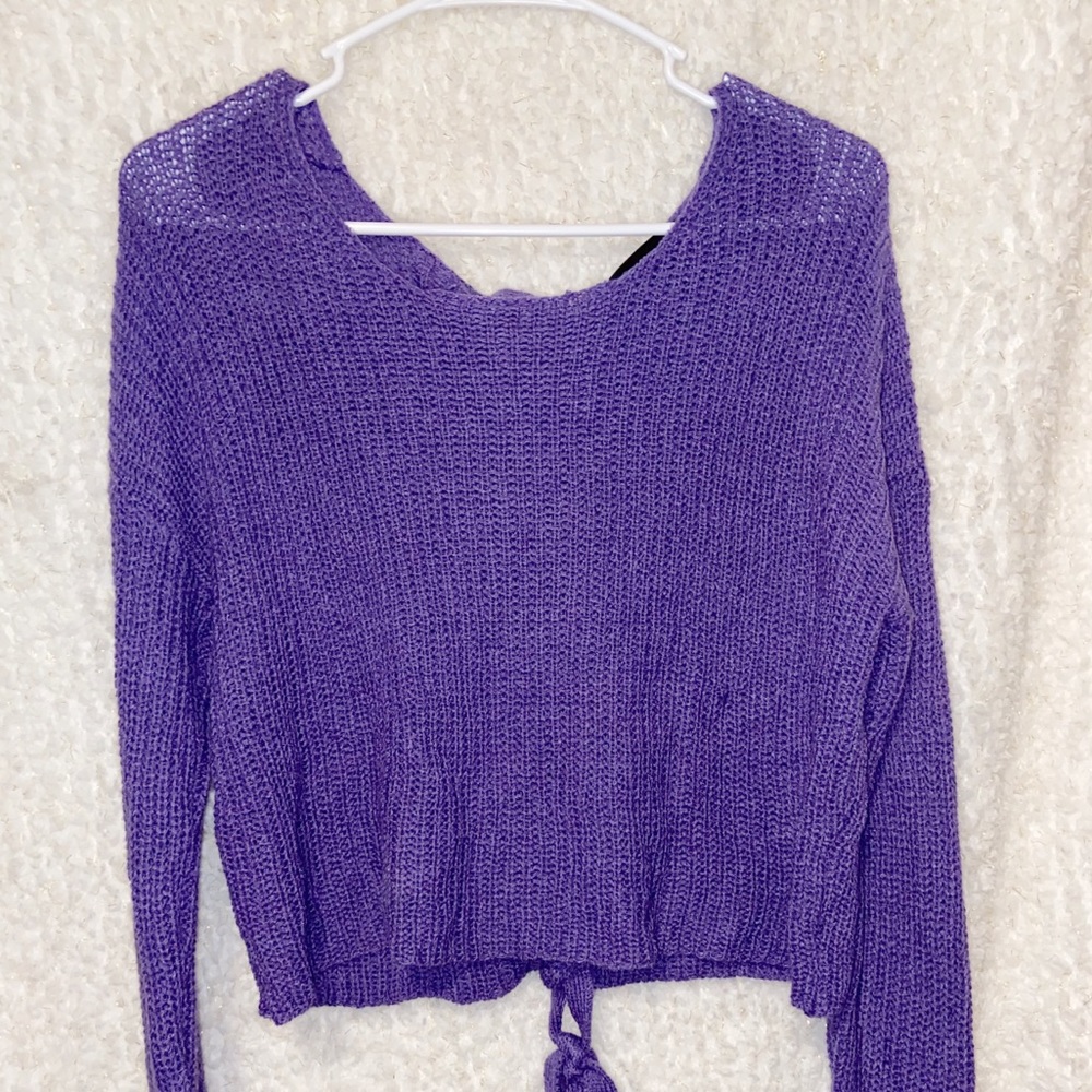 Forever 21 cropped sweater